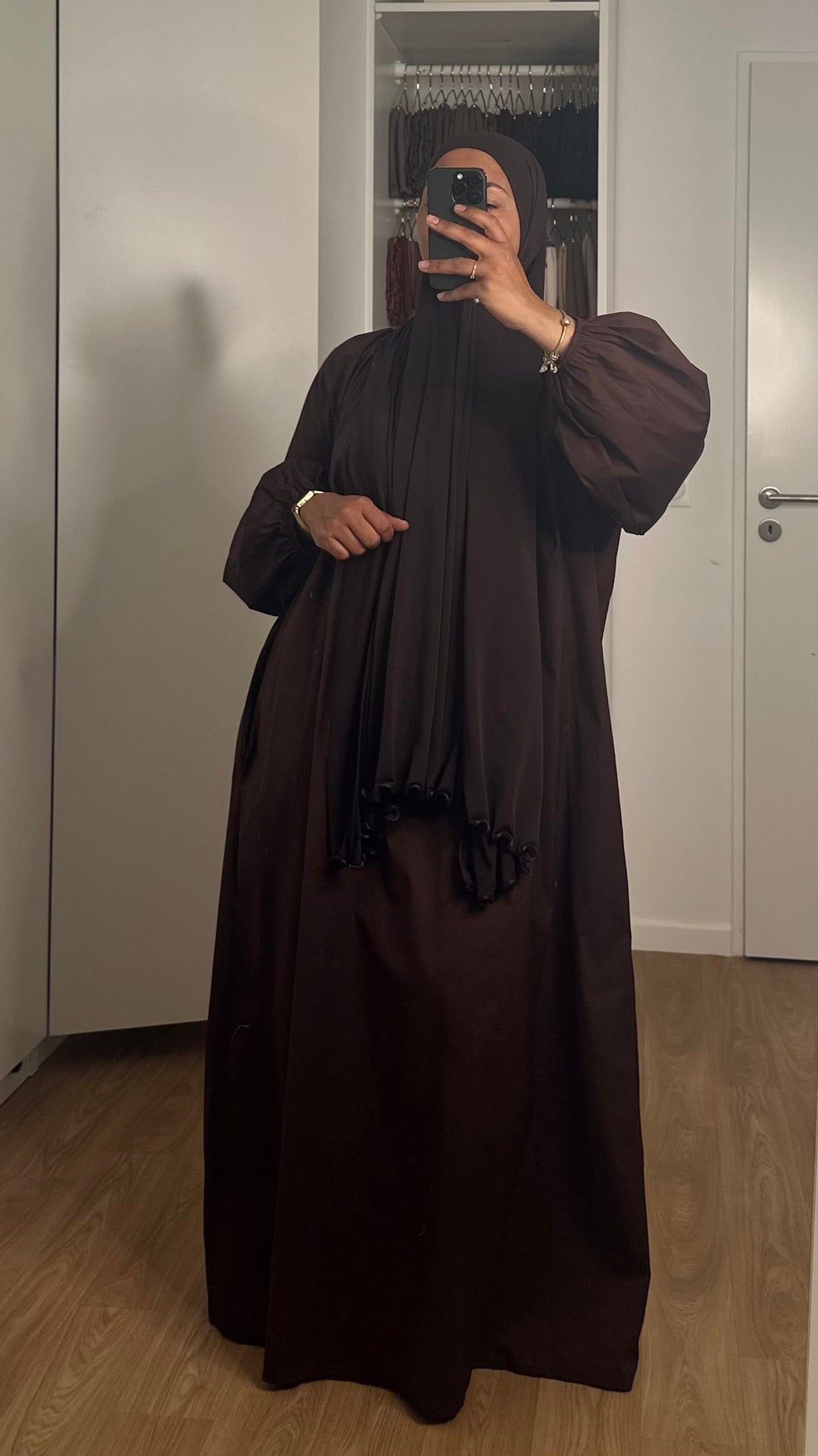 Robe popeline