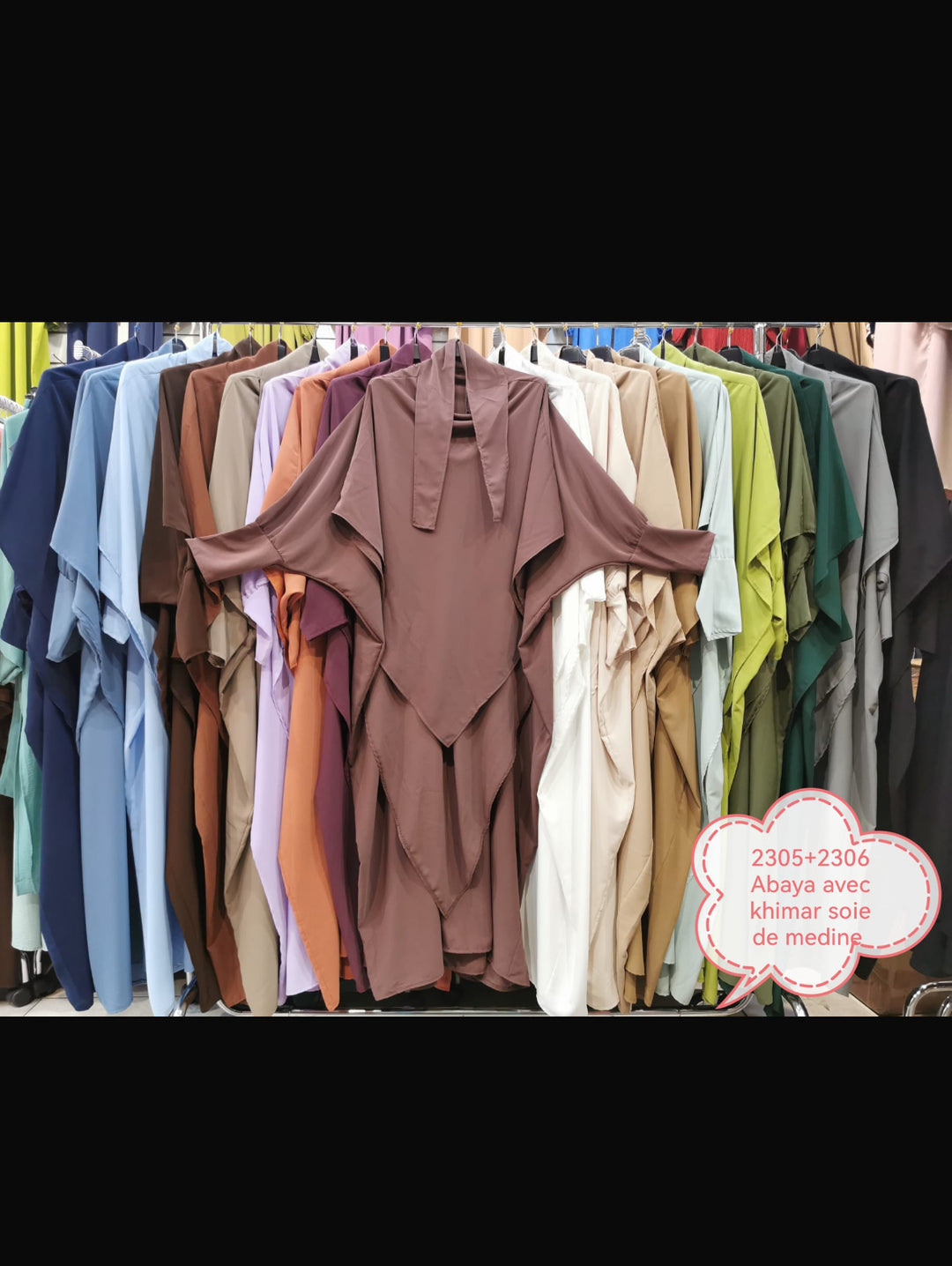 Ensemble Khimar Abaya