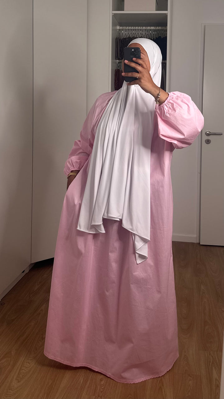 Robe popeline