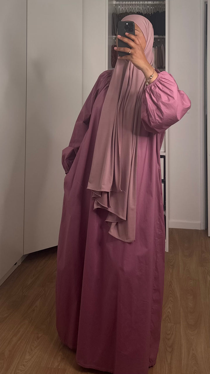 Robe popeline
