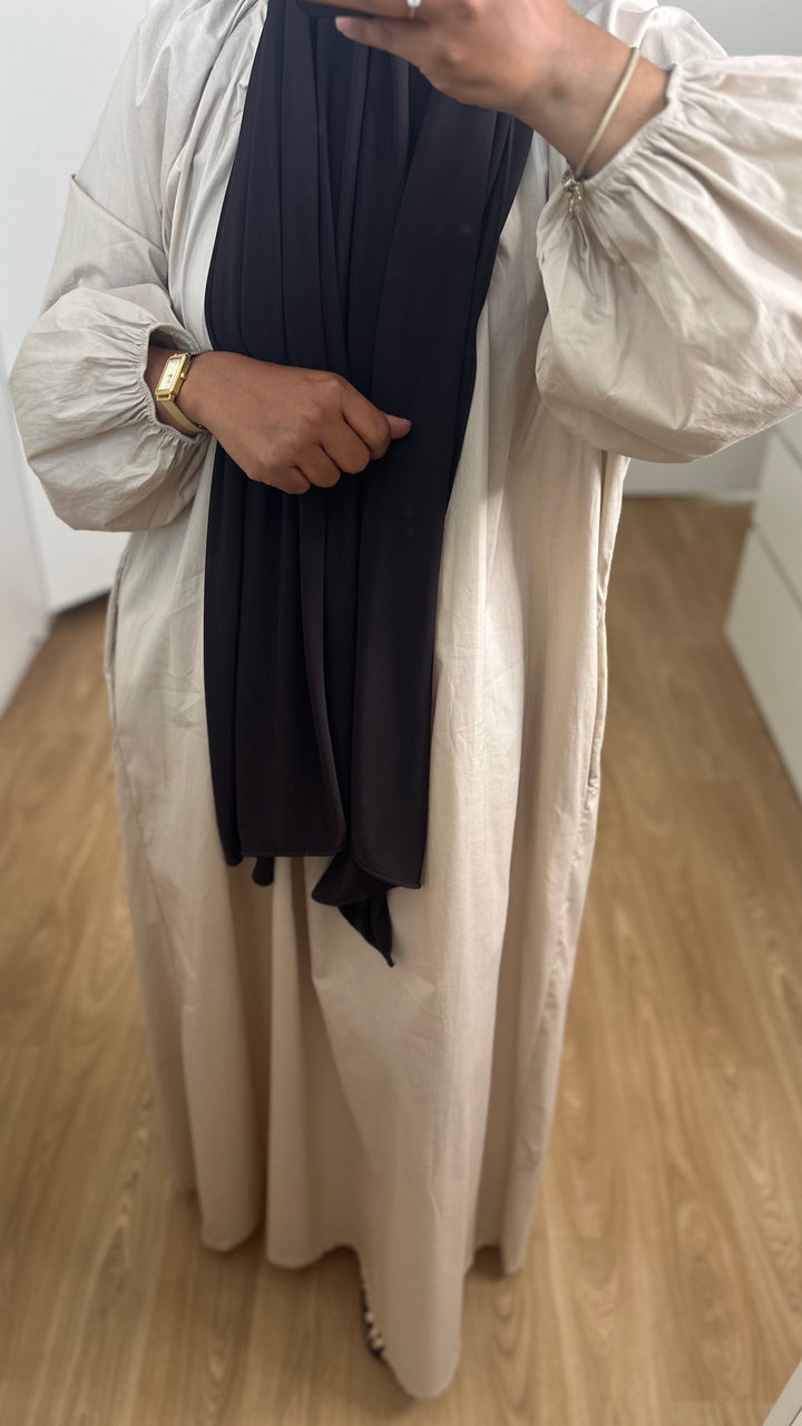 Robe popeline